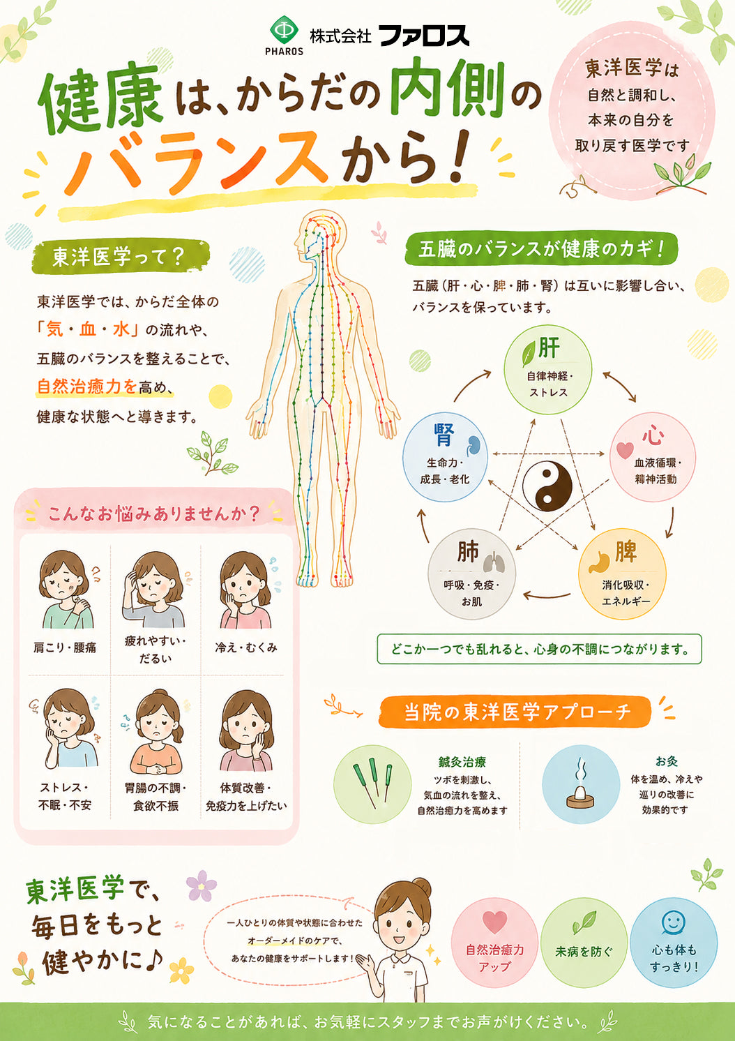 院内掲示用鍼灸ポスター【無料】