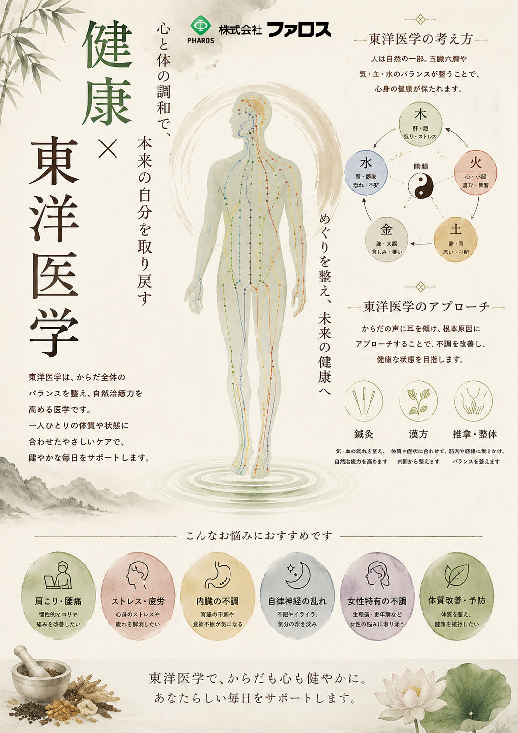院内掲示用鍼灸ポスター【無料】